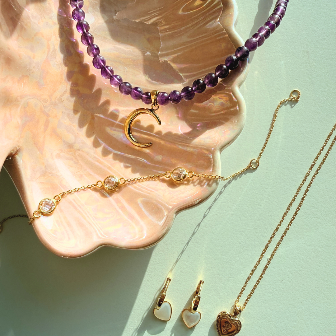 Luna Glow Amethyst Necklace