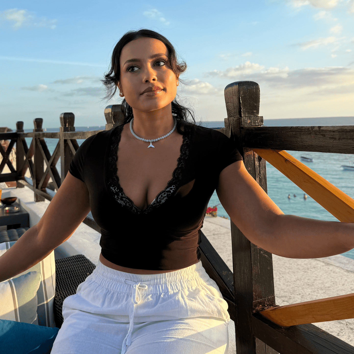 Whale Song Angelite Necklace